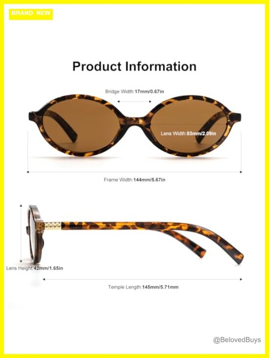 Retro Oval Sunglasses for Women Y2K Vintage Trendy UV400 Protection Lightweight main image 7